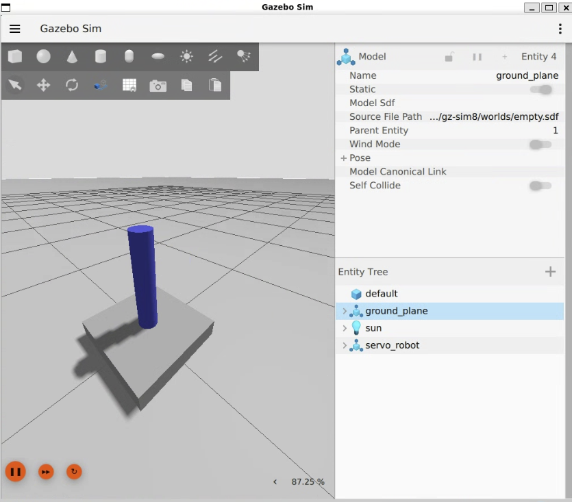 small sim example
